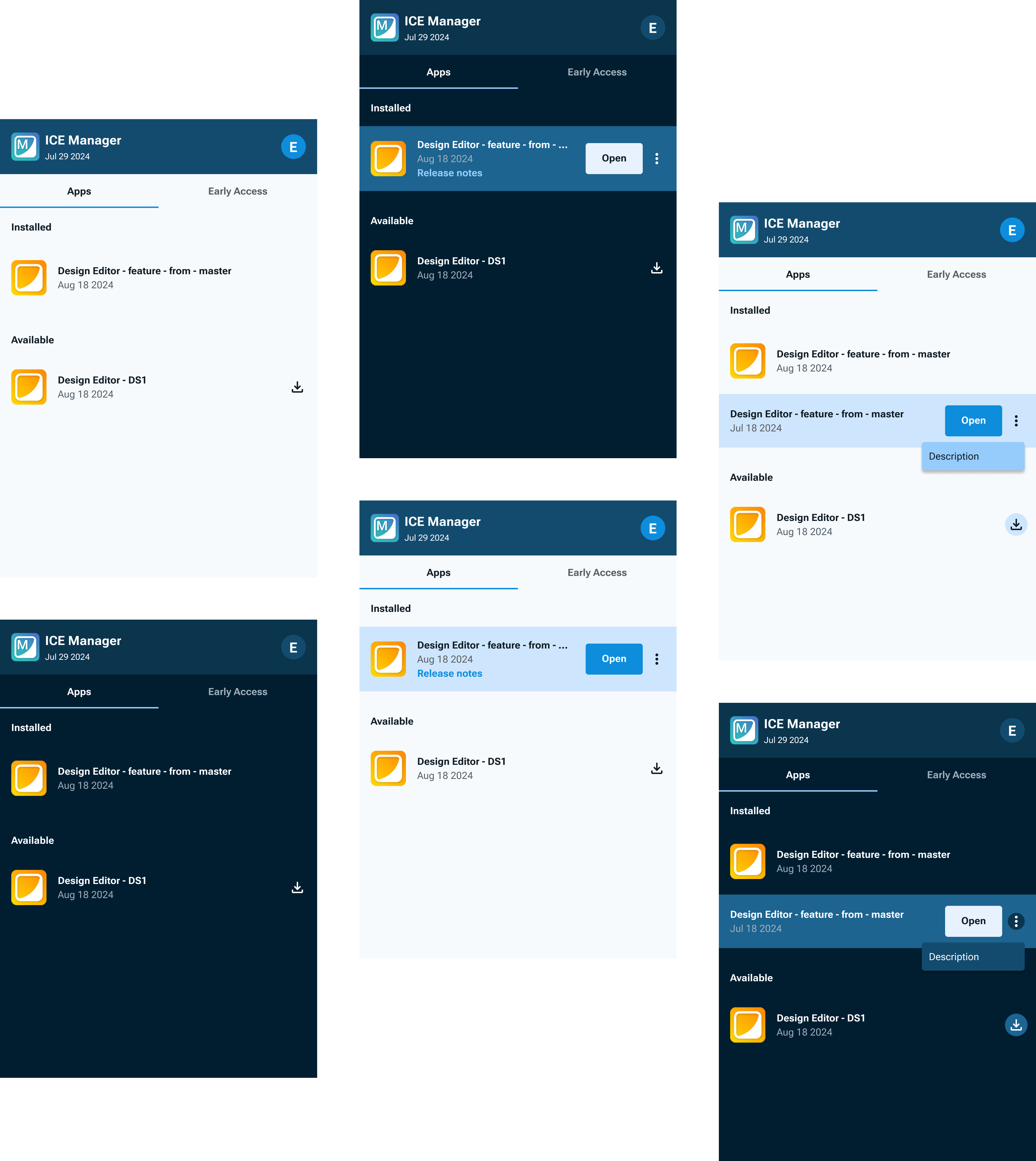 ICE Manager & Design System